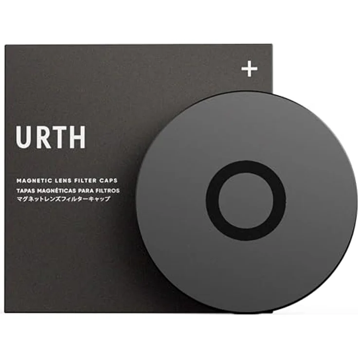 Urth Magnetischer Lens Filter Metallkappen 62mm, platzsparendes Design aus Magnalium mit starkem Schutz gegen Schmutz und Staub – Bild 1