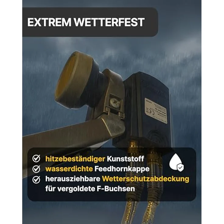 Schwaiger Quattro Switch Lnb digital für Multischalter – Bild 7