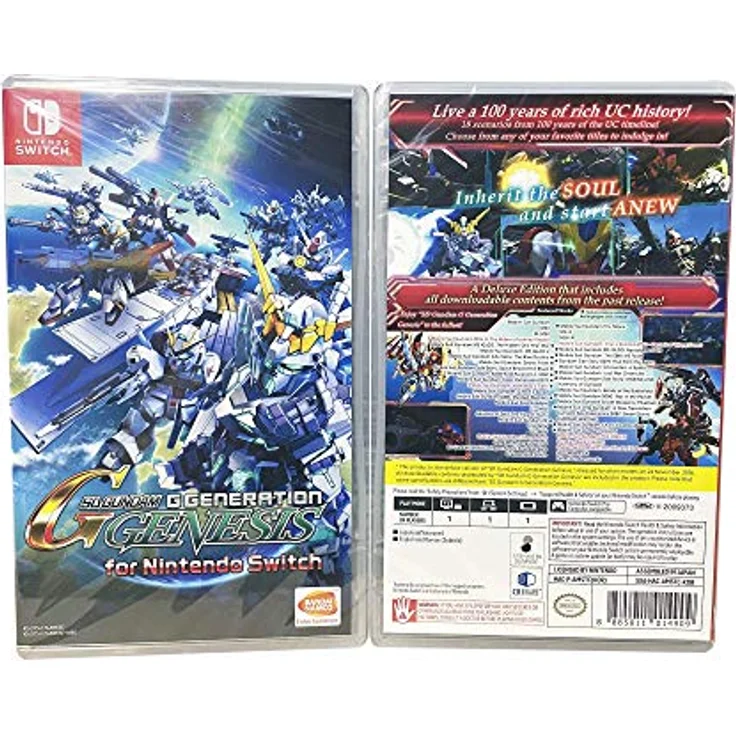 Bandai Namco Entertainment SD Gundam G Gen Genesis (Import), Schwarz (HAC-P-AMSTC) 8885011014909 – Bild 3