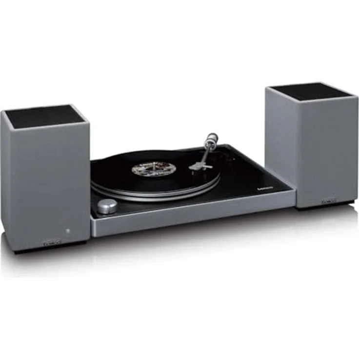 Lenco Aktiv Lautsprecher 2x40W, Bluetooth, USB, AUX, optischer Eingang, Schwarz – Bild 9