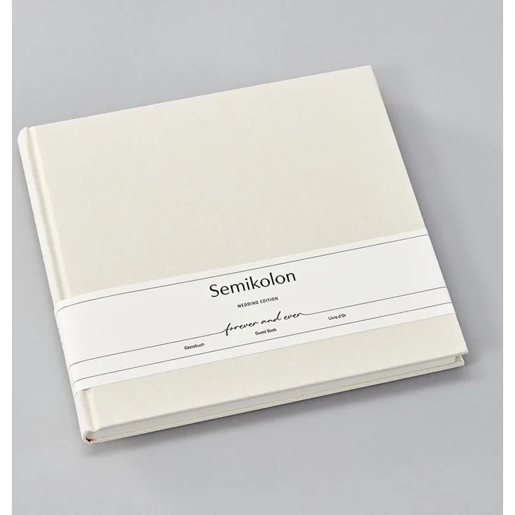 Semikolon, Fotoalbum, Gästebuch, chamois Wedding Edition