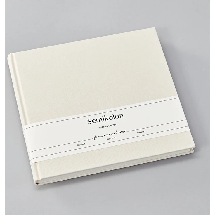 Semikolon, Fotoalbum, Gästebuch, chamois Wedding Edition – Bild 1