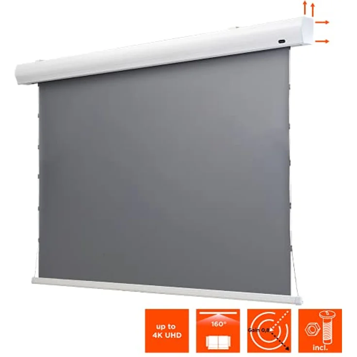 celexon HomeCinema Motorleinwand Tension 265 x 149 cm 120'' - Dynamic Slate ALR – Bild 11