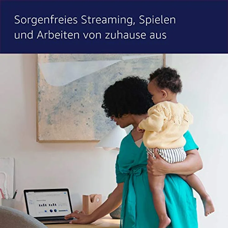 Amazon eero 6 Mesh-WLAN-Wi-Fi-6-Router-System | Integrierter Zigbee Smart-Home-Hub | Dreierpack | 1 Router und 2 Signalverstärker | Abdeckung bis zu 420 m² - Preisvergleich – Bild 4