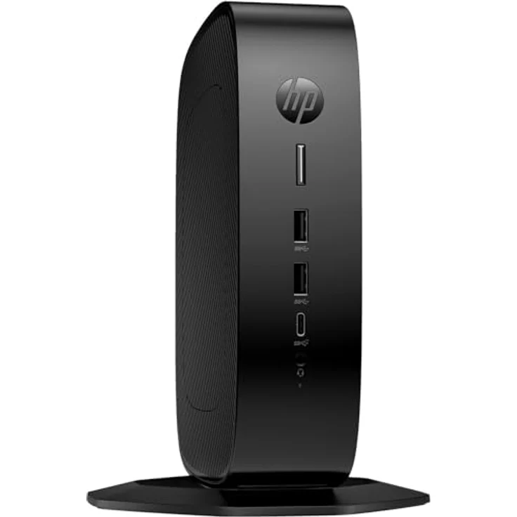 HP Elite t755 Thin Client - SFF - 1 x Ryzen Embedded V2546 / 3 GHz - 8 GB RAM - 256 GB SSD NVMe - Radeon Graphics - Win 10 IoT Enterprise - Schwarz – Bild 2