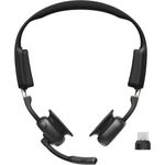 SHOKZ OpenMeet UC Open-Ear-Headset mit Dual-Mikrofon-Technologie, Geräuschunterdrückung, USB-C, bis zu 15 Stunden Akkulaufzeit