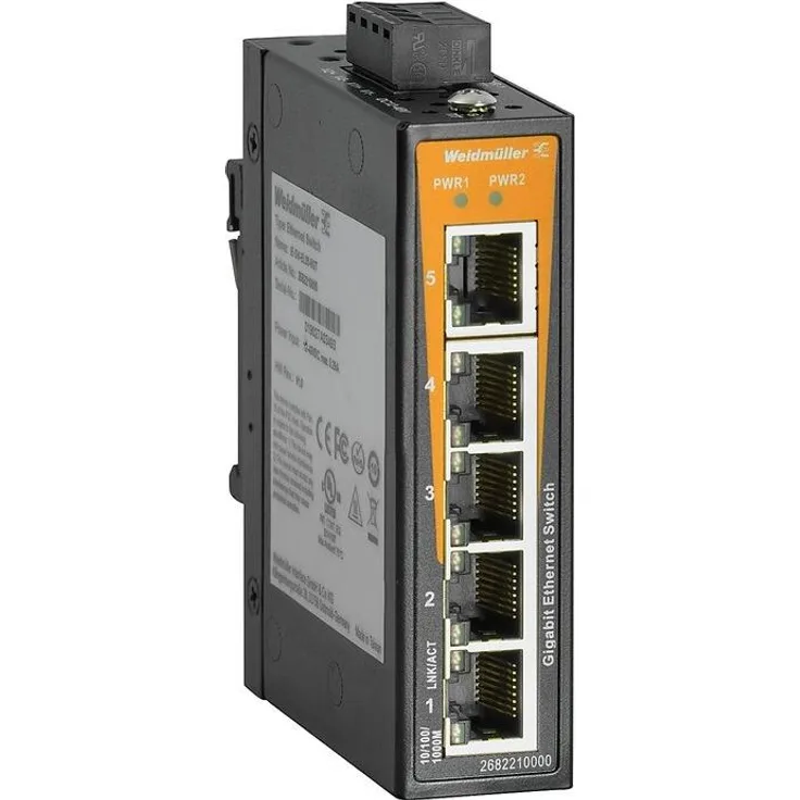Weidmüller IE-SW-EL05-5GT Netzwerk Switch, Netzwerk-Switch