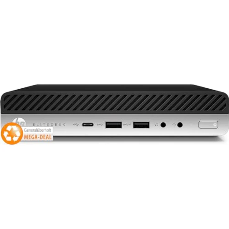 hp EliteDesk 800 G4 DM, Intel Core i5, 16GB RAM, 512GB SSD, Windows 11 Pro, generalüberholt – Bild 1