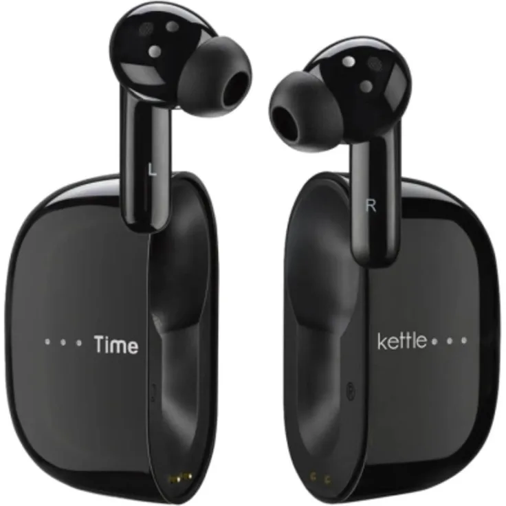 Timekettle M3, Professionelle kabellose Übersetzer-Kopfhörer mit Offline-Übersetzung, IPX4, ANC, Bulgarisch und 45 weitere Sprachen, Schwarz