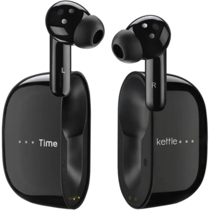 Timekettle M3, Professionelle kabellose Übersetzer-Kopfhörer mit Offline-Übersetzung, IPX4, ANC, Bulgarisch und 45 weitere Sprachen, Schwarz