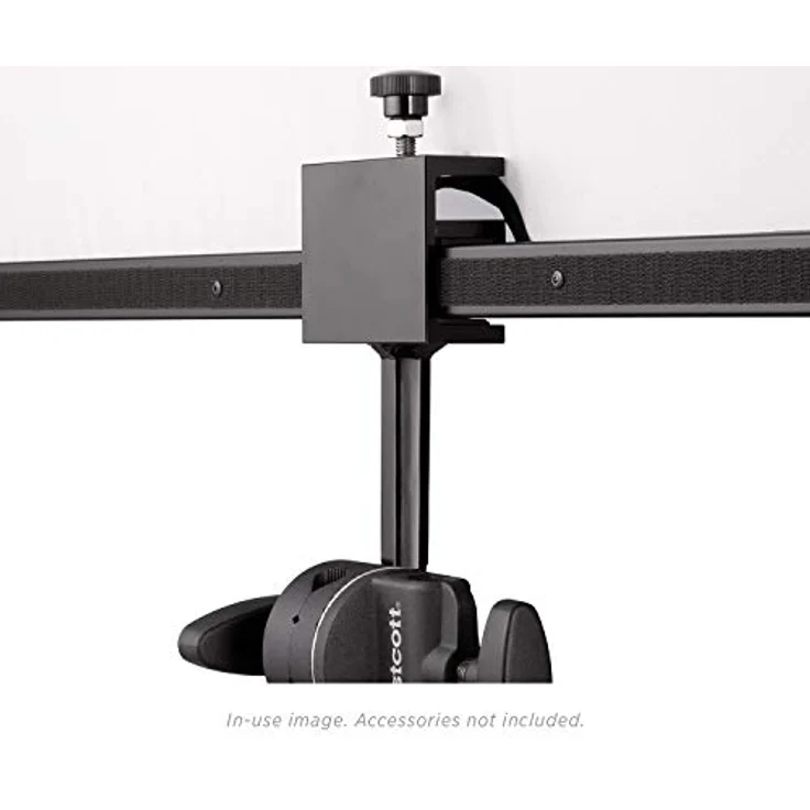 Westcott Scrim Jim Cine Klemme mit 1,6 cm (5/8 Zoll) Bolzen zur Befestigung am Griffkopf, robust für kommerzielle Fotografen, Miethäuser und Filmemacher - Westcott Cine Klemme mit stabilem Ganzmetall-Design - Preisvergleich – Bild 2