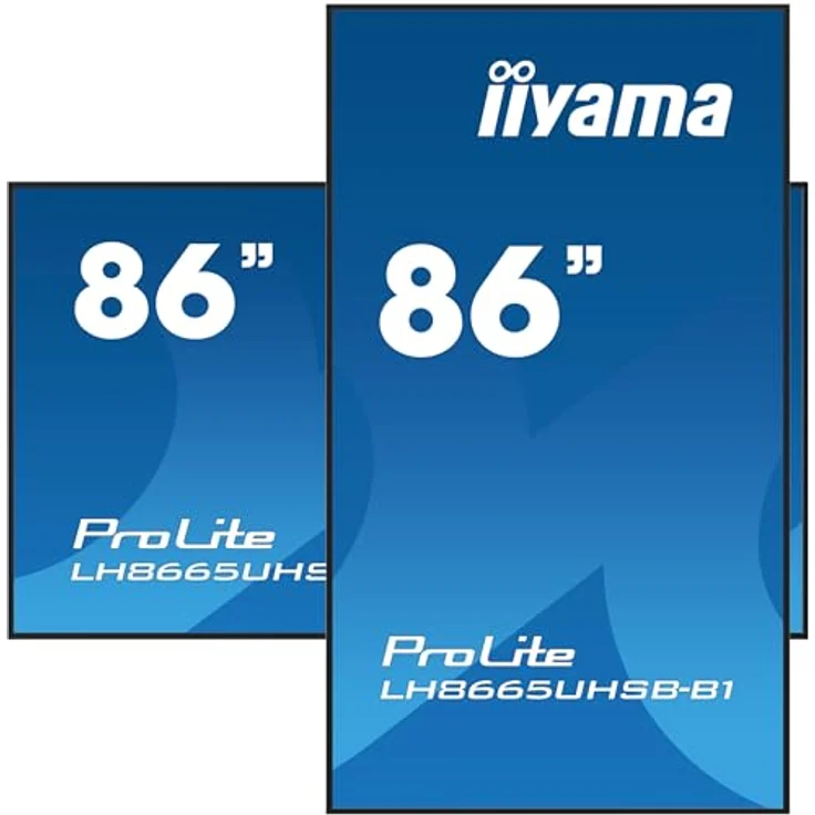 iiyama Prolite LH7575UHS-B1AG 75" Digital Signage Display 4K UHD IPS LED Panel, Android-OS WiFi SDM-L Micro-SD 24/7 schwarz – Bild 5