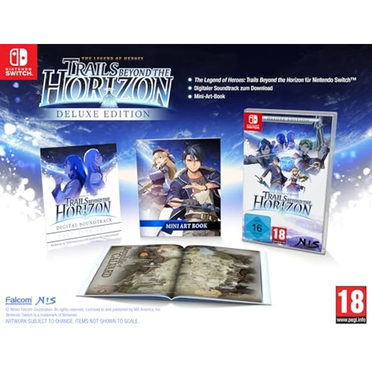 NIS America The Legend of Heroes: Trails beyond the Horizon - Deluxe Edition für Nintendo Switch, neues Gameplay mit Shard Commands und Zeit-Stopp-Z.O.C. – Bild 2
