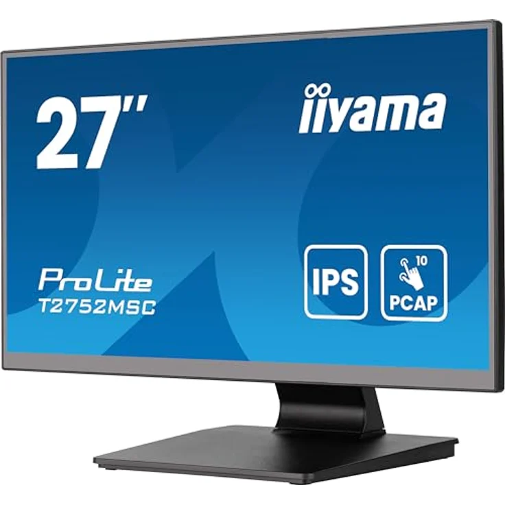 iiyama ProLite T2752MSC-B2AG, 27" DeepContrast-PCAP+-Touchscreen-Monitor mit brillanter Bildqualität und Antireflexbeschichtung – Bild 4