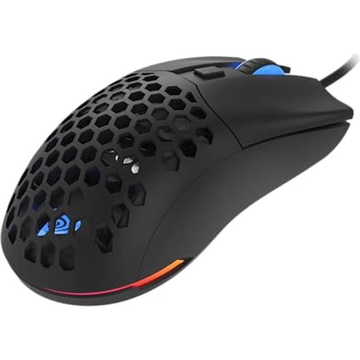 Genesis Gaming Maus KRYPTON 750 RGB kabelgebunden schwarz - Optischer Sensor mit 8000 DPI, RGB-Hintergrundbeleuchtung, 6 programmierbare Tasten – Bild 4