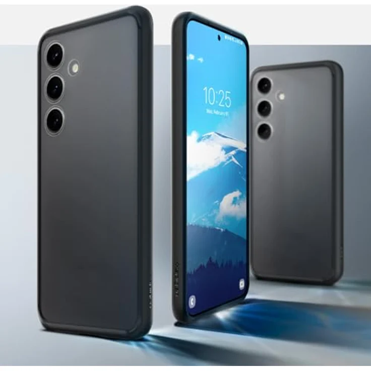 Spigen Ultra Hybrid Hülle Kompatibel mit Samsung Galaxy S24 Plus -Frost Schwarz -Schutzrand für Display und Kamera -Air Cushion Technologie – Bild 3