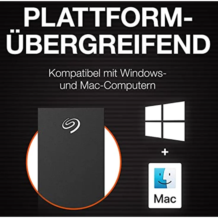 Seagate One Touch HUB 20 TB, 2-fach USB, Hardwareverschlüsselung, Passwortgeschützte externe Desktop Festplatte, 3.5 Zoll, USB 3.0, PC, Notebook & Mac, Modellnr.: STLC20000400 – Bild 4