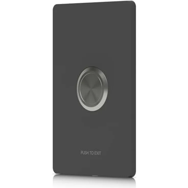 Ubiquiti UA-Button, Push-to-exit für UniFi Access Hubs, langlebige Polycarbonat-Konstruktion, hoher Temperatur- und Feuchtigkeitstoleranz, für Innenbereich