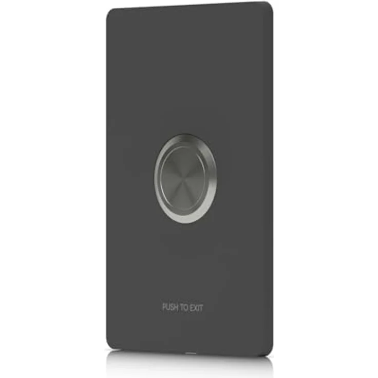 Ubiquiti UA-Button, Push-to-exit für UniFi Access Hubs, langlebige Polycarbonat-Konstruktion, hoher Temperatur- und Feuchtigkeitstoleranz, für Innenbereich – Bild 1