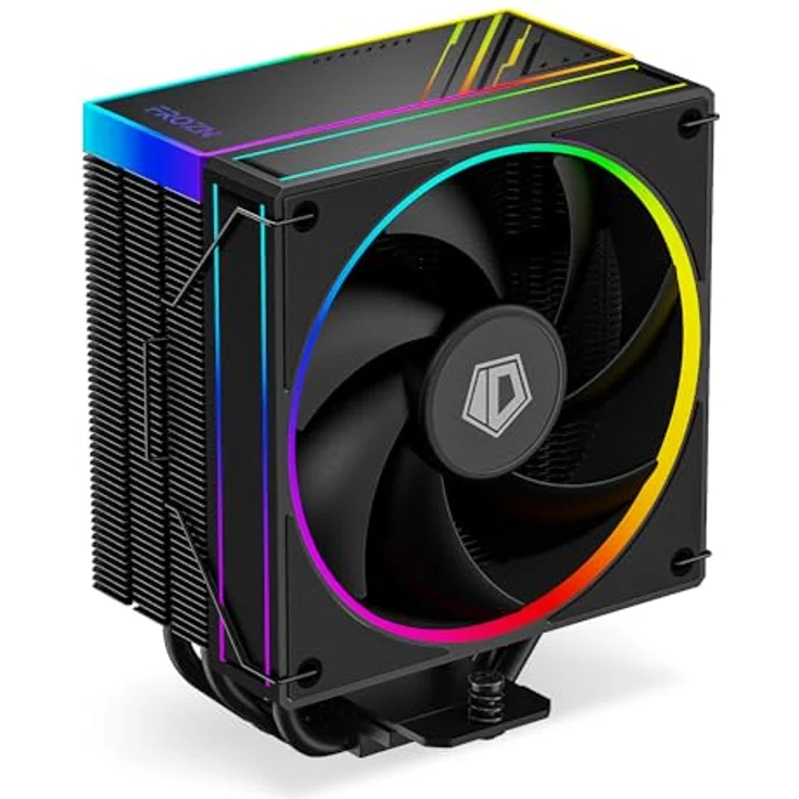 ID-Cooling Frozn A410 ARGB, CPU Kühler mit 12 cm Lüfterdurchmesser, 2000 RPM, kompatibel mit LGA 1200 und LGA 2066, leiser Betrieb mit max. 29,9 dB – Bild 1