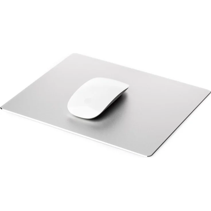 Desire2 Aluminium Rectangular Mouse Pad, elegantes Gaming-Mauspad in Silber – Bild 6