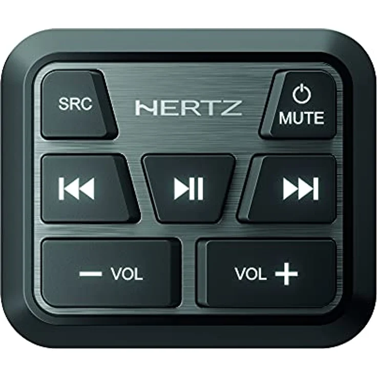 Hertz HMC U1 - Universal-Fernbedienung, wasserdicht, für Marine Audio Head Units  – Bild 1