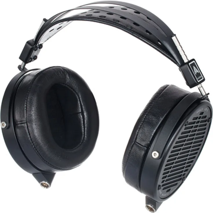 Audeze LCD-X Leather Free, Offene ohrumschließende Kopfhörer mit Kunstleder-Ohrpolstern, 106 mm Treiber, 20 Ohm Impedanz, 1,9 m Kabel