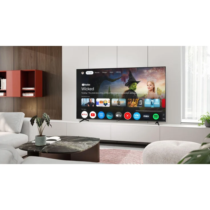 Sharp 70HP5265E, 70 Zoll 4K Ultra HD QLED Fernseher mit Google TV, Harman Kardon und Dolby Vision Atmos