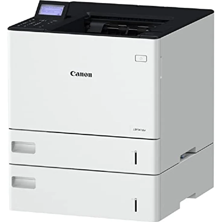 Canon i-SENSYS LBP361dw Laserdrucker grau, S/W-Drucker mit 61 Seiten/Min, Duplex-Funktion, WLAN, LC-Display, 550 Blatt Papierzufuhr – Bild 2