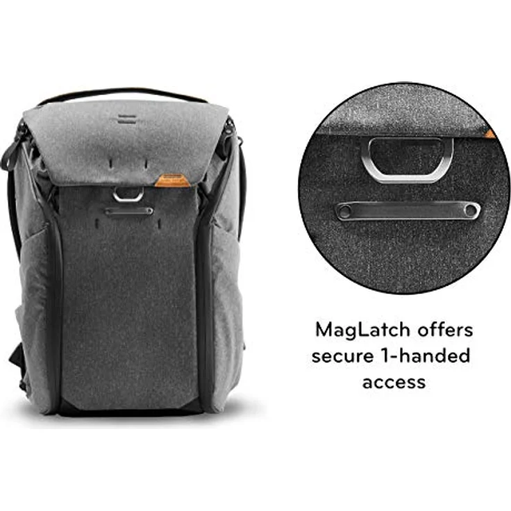 Peak Design Everyday Rucksack, 20 l, anthrazit (Grau) - BEDB-20-CH-2 – Bild 2
