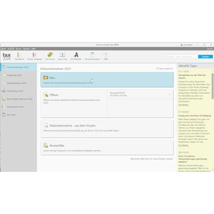 Tax 2024 DVD Box (für Steuerjahr 2023) – Bild 2