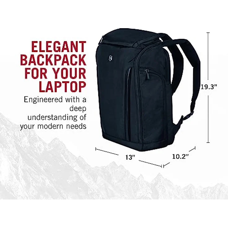 Victorinox Altmont 3.0 Fliptop Laptop Rucksack - 16 Zoll Unisex Damen/Herren - Schwarz – Bild 2