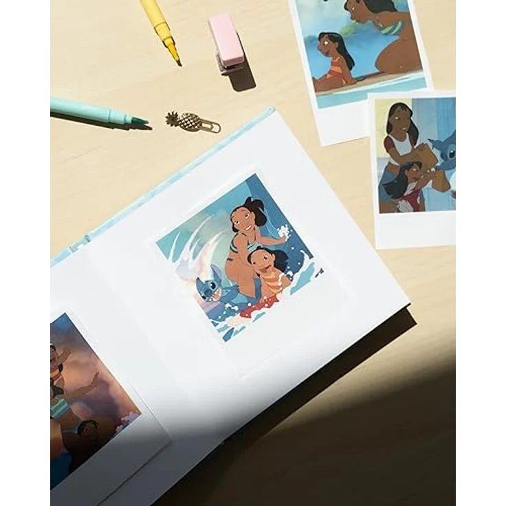 Grupo Erik Disney Stitch Selbstklebendes Fotoalbum, hochwertig mit viel Platz für Erinnerungen – Bild 6