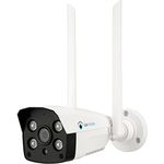 LUVISION 4G / LTE Überwachungskamera - Kamera mit Mobilfunk SIM Karte, Outdoor Kamera mit Bewegungserkennung & PIR Personenerkennung, Sirene