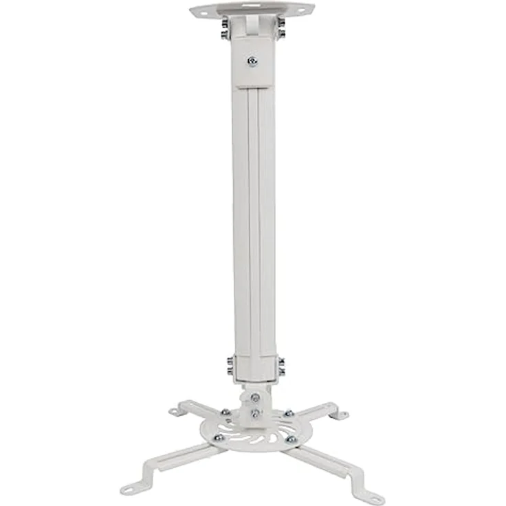 Techly ICA-PM-18S Deckenhalterung für Beamer, ausziehbar, 38-58cm Silber – Bild 2