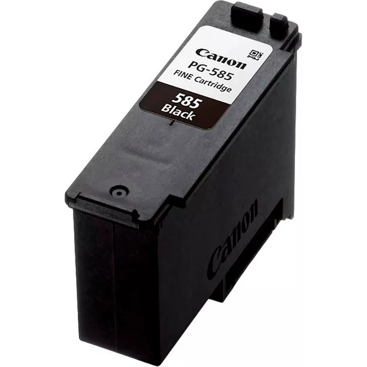 Canon PG-585 Tintenpatrone, schwarze Pigmenttinte für bis zu 180 Seiten, wasserbeständig