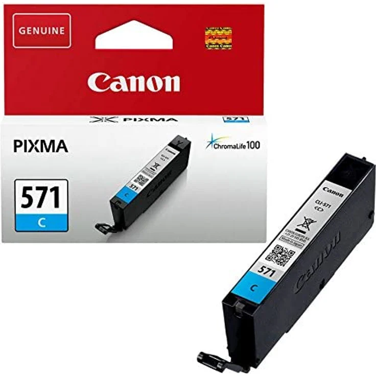 Canon CLI-571C Tintenpatrone 6,5ml, cyan – Bild 4