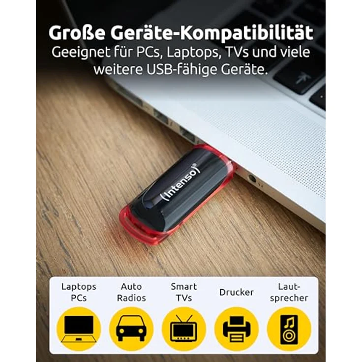 Intenso Business Line 32 GB USB-Stick USB 2.0 schwarz – Bild 4