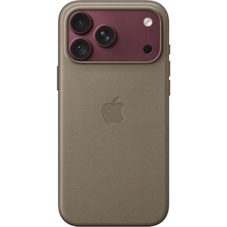 Apple TechWoven Case iPhone 18 Pro Max, Taupe, MagSafe-kompatibel mit strapazierfähigem Gewebe und präzisen Aluminium-Tasten – Bild 2