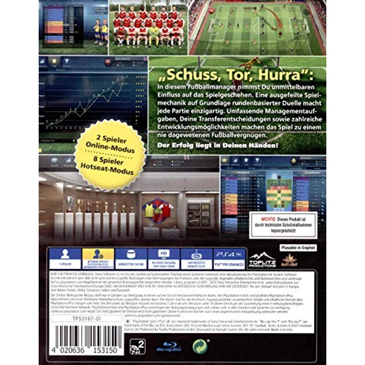 Lothar Matthäus präsentiert Football Tactics & Glory (PS4) - Preisvergleich – Bild 2