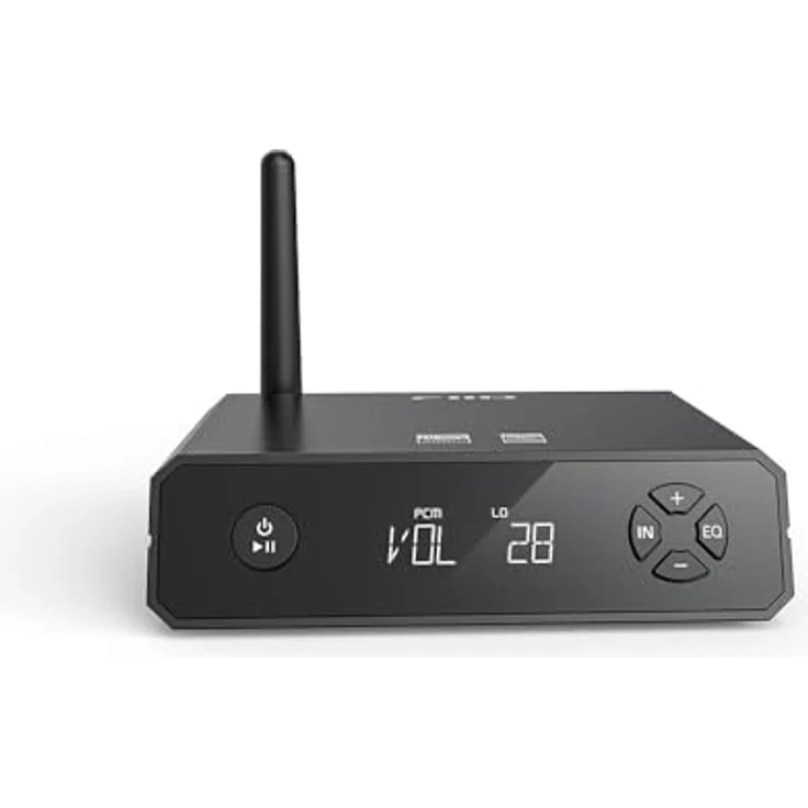 FiiO BR13 Hi-Res Bluetooth-Empfänger, Qualcomm QCC5125, 7 Codecs, Bluetooth/USB/SPDIF, parametrischer EQ, schwarze Variante – Bild 1