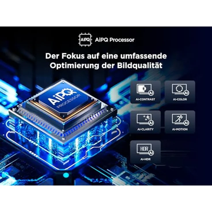 TCL 85T69C, 85 Zoll 4K Ultra HD QLED Smart-TV mit HDR10 und Google TV, Schwarz – Bild 6