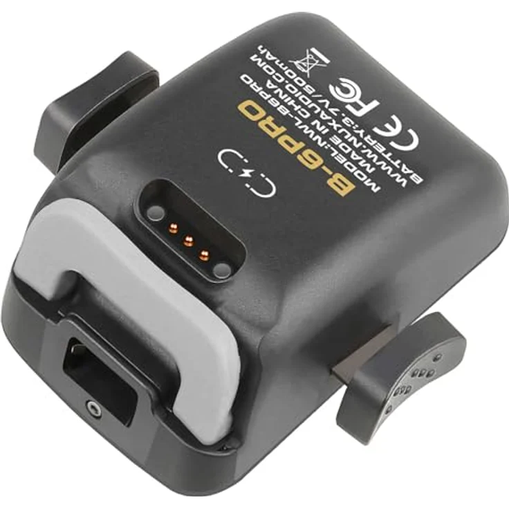 NU-X B-6 Pro Kabelloses Saxophon- und Trompeten-Mikrofonsystem, professionelles 2,4 GHz digitales Audio mit wiederaufladbarem Sender, Effektschleife, Tuner und EQ-Voreinstellungen – Bild 3
