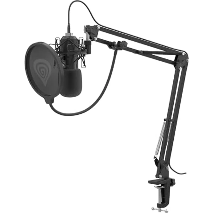 Genesis RADIUM 400 G2, Gaming Mikrofon mit XLR-Anschluss, Metallgehäuse und USB-Kabel – Bild 1