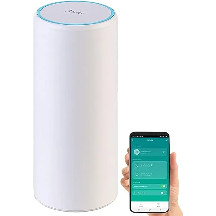 7links WLAN-Repeater 5GHz: Outdoor-Dualband-WLAN-Repeater, 1.200 Mbit/s, 5,0 & 2,4 GHz, PoE, App (Outdoor-WLAN-Repeater mit Elesion, WiFi-Outdoor-Repeater, Verstärker)