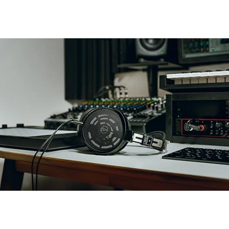 Audio-Technica ATH-R30x, ohrumschließender Referenzkopfhörer mit 40 mm Treiber, Frequenzbereich 15-25.000 Hz, schwarz – Bild 5