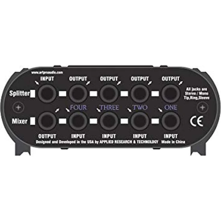 Art SplitMix4 passiver 4 Kanal Splitter-Mixer, vier Stereo-Eingangskanäle. – Bild 5