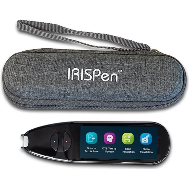 I.R.I.S. IRISPen Air 8, Handgehaltener Texterkenner mit 5 MP Sensor, 120 dpi, 32 GB Speicher, Bluetooth-Konnektivität