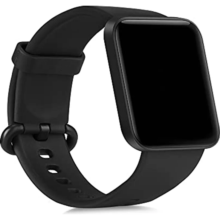 kwmobile 2X Sportarmband Set für Xiaomi Mi Watch Lite/Redmi Watch, TPU Silikon, verstellbar 14-22 cm, verschiedene Farben – Bild 3