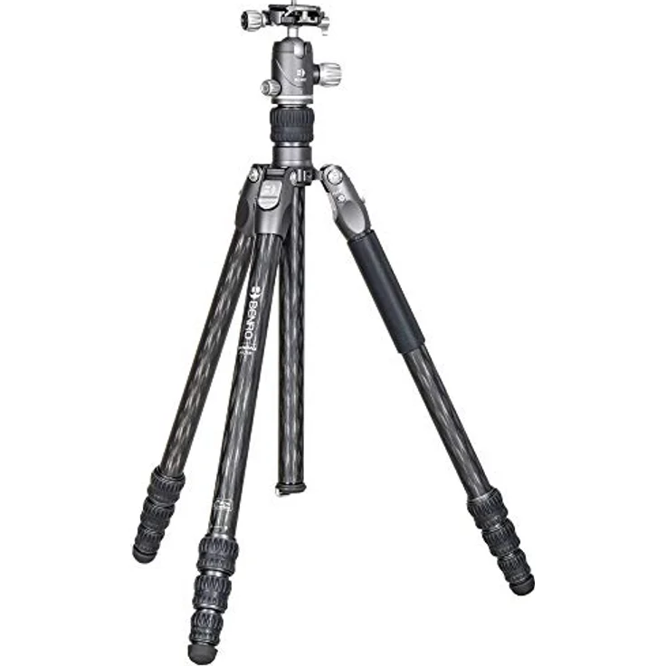 Benro Carbon Fibre Zero Series Tripod/Monopod with VX20 Ballhead, 5 Leg Sections, Twist Leg Locks, Padded Carrying Case (FRHN14CVX20) Max Height 139.5 cm – Bild 1
